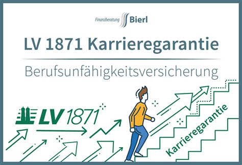 karrieregarantie lv 1871|Berufsunfähigkeitsversicherung (BU) im Überblick .